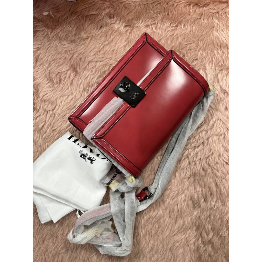 ORIG & IMPORTED CCH Retail Hutton Shoulder Bag Maroon Red Rouge