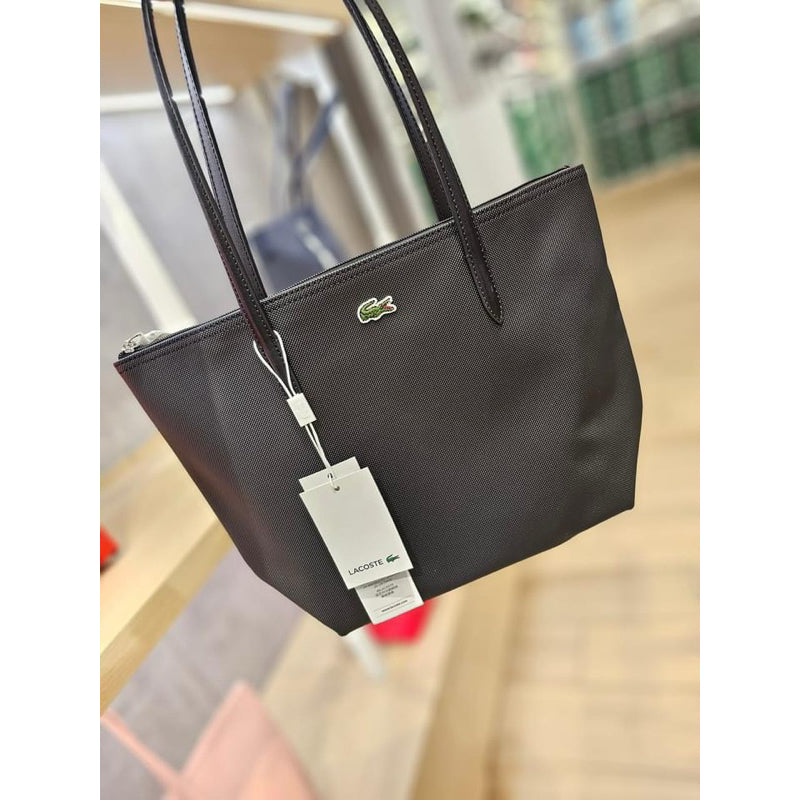 ORIG & IMPORTED Black LCT Concept Zip Tote Bag Small & Large