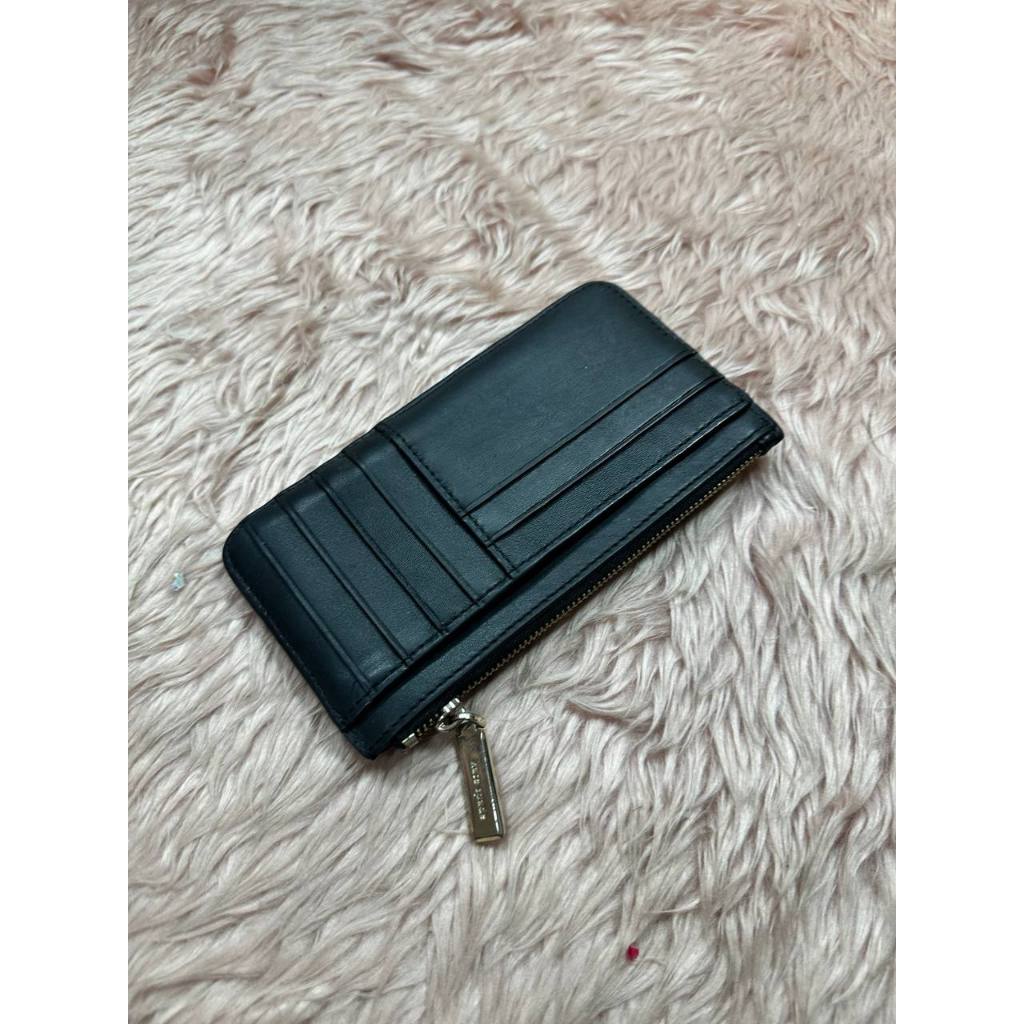 ORIG & IMPORTED Preloved KS Natalia Large Slim Card Holder Wallet Black