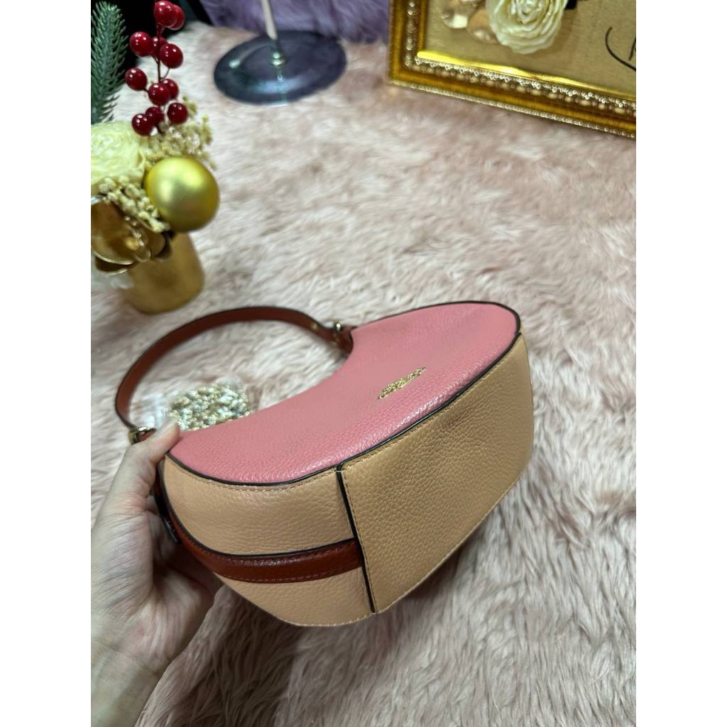 ORIG Preloved CCH Kleo Hobo Shoulder Peach Bag