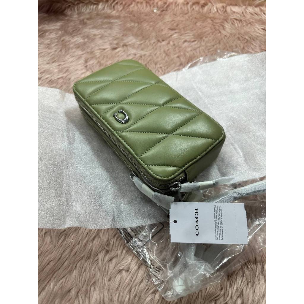 ORIG & IMPORTED CCH Retail Kira Crossbody With Pillow Quilting Small Sage Green Bag