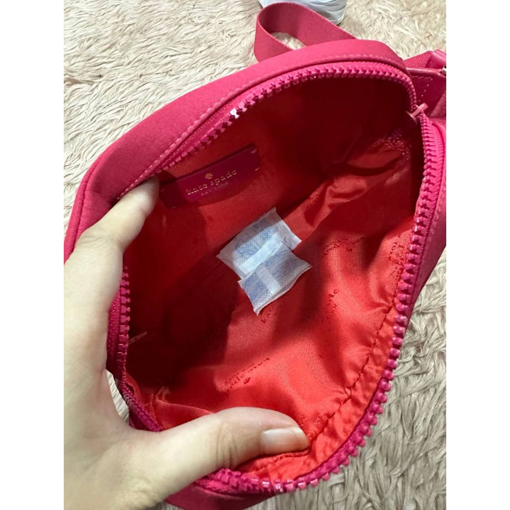 ORIG & IMPORTED KS Chelsea Red Belt Bag Nylon