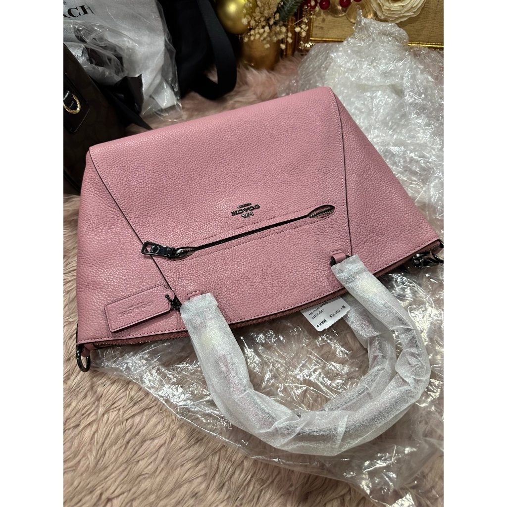 ORIG & IMPORTED CCH Prairie Satchel Bag in True Pink