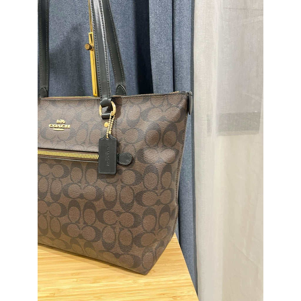ORIG Preloved CCH Gallery Large Tote In Signature Canvas Brown