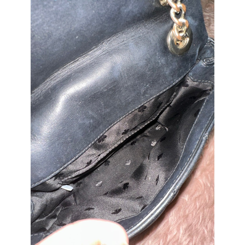 ORIG Preloved KS Natalia Small Flap Crossbody Black Bag