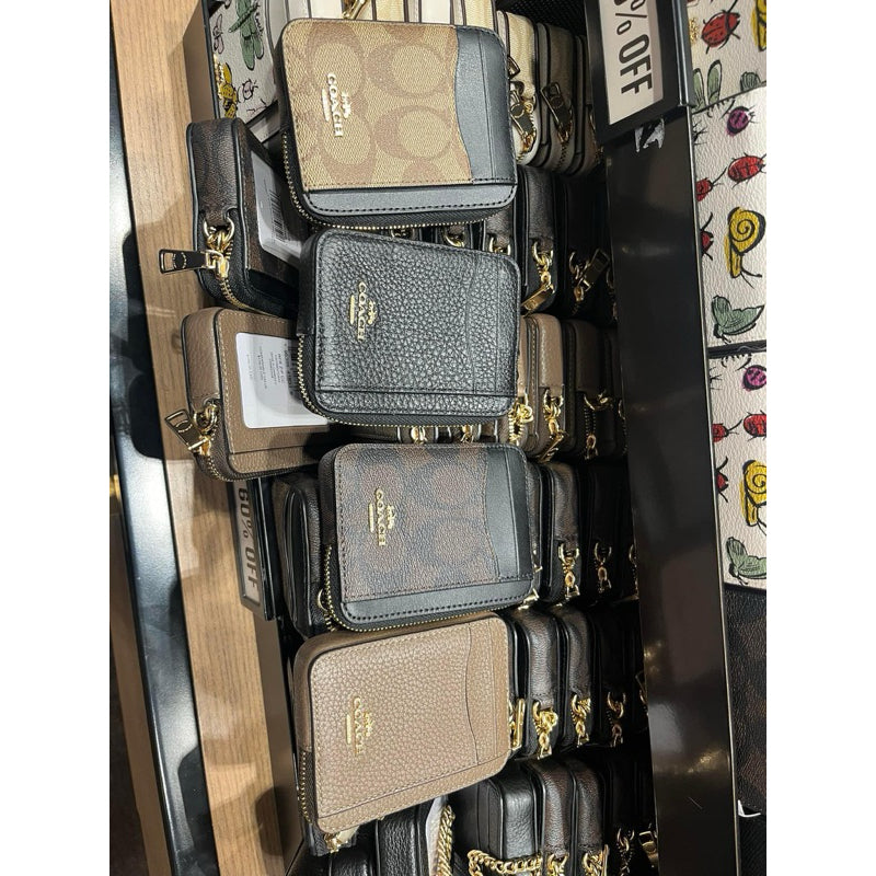 ORIG/IMPORTED ❤️ CCH ZIP CARD CASE WALLET COIN PURSE