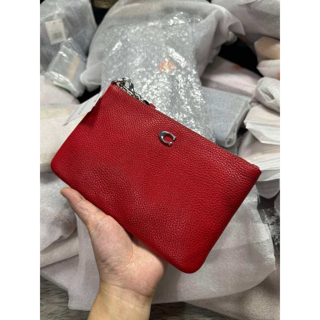 ORIG & IMPORTED CCH Medium Red Wristlet