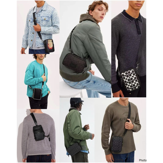 ORIG CCH MEN SMALL BAG ADEN, STANTON, CARRIER, CHARTER, GOTHAM