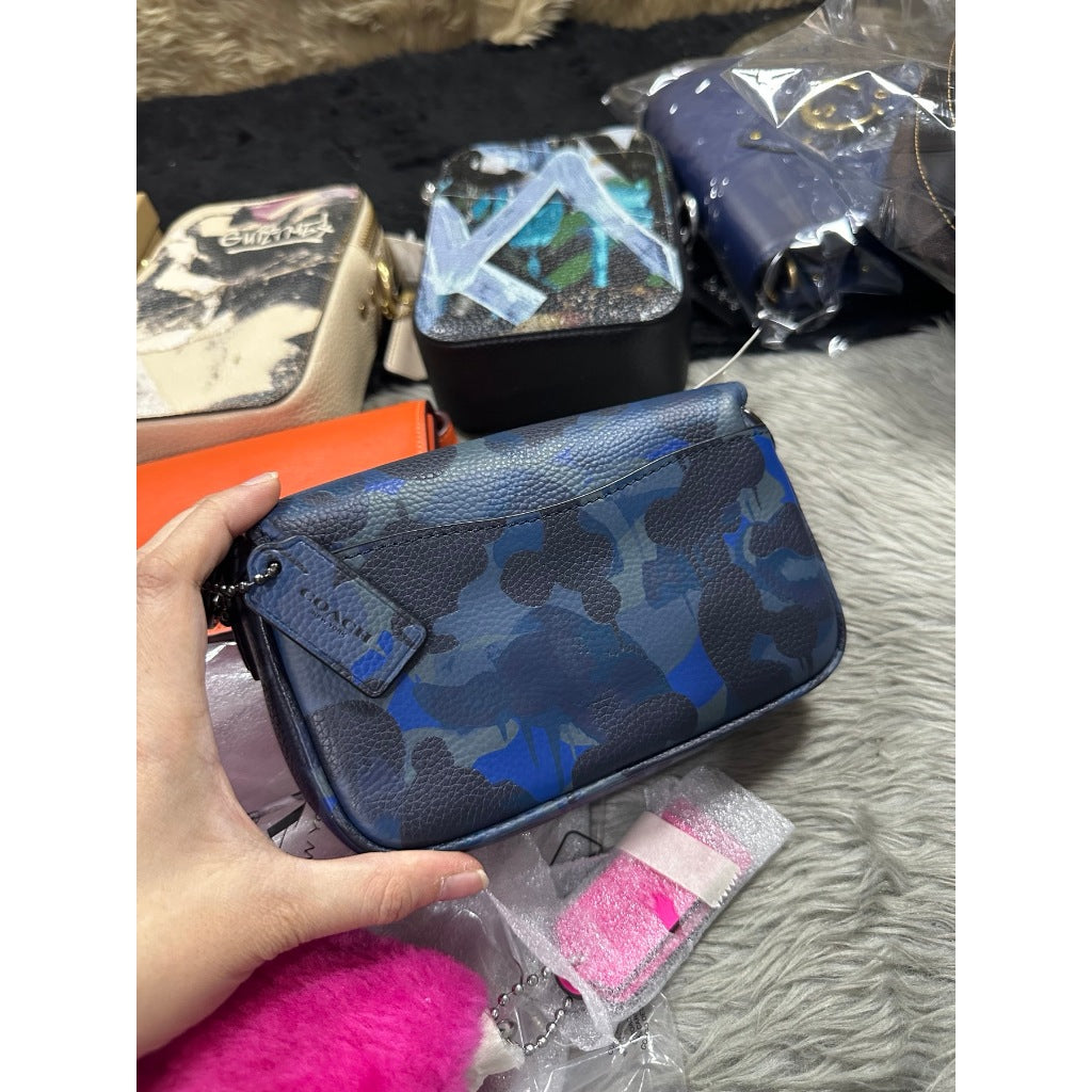 ORIG & IMPORTED CCH Soft Tabby 18 With Camo Print Small Men's Bag