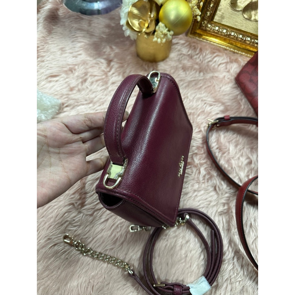 ORIG Preloved KS Patterson Drive Maisie Mini Red Bag