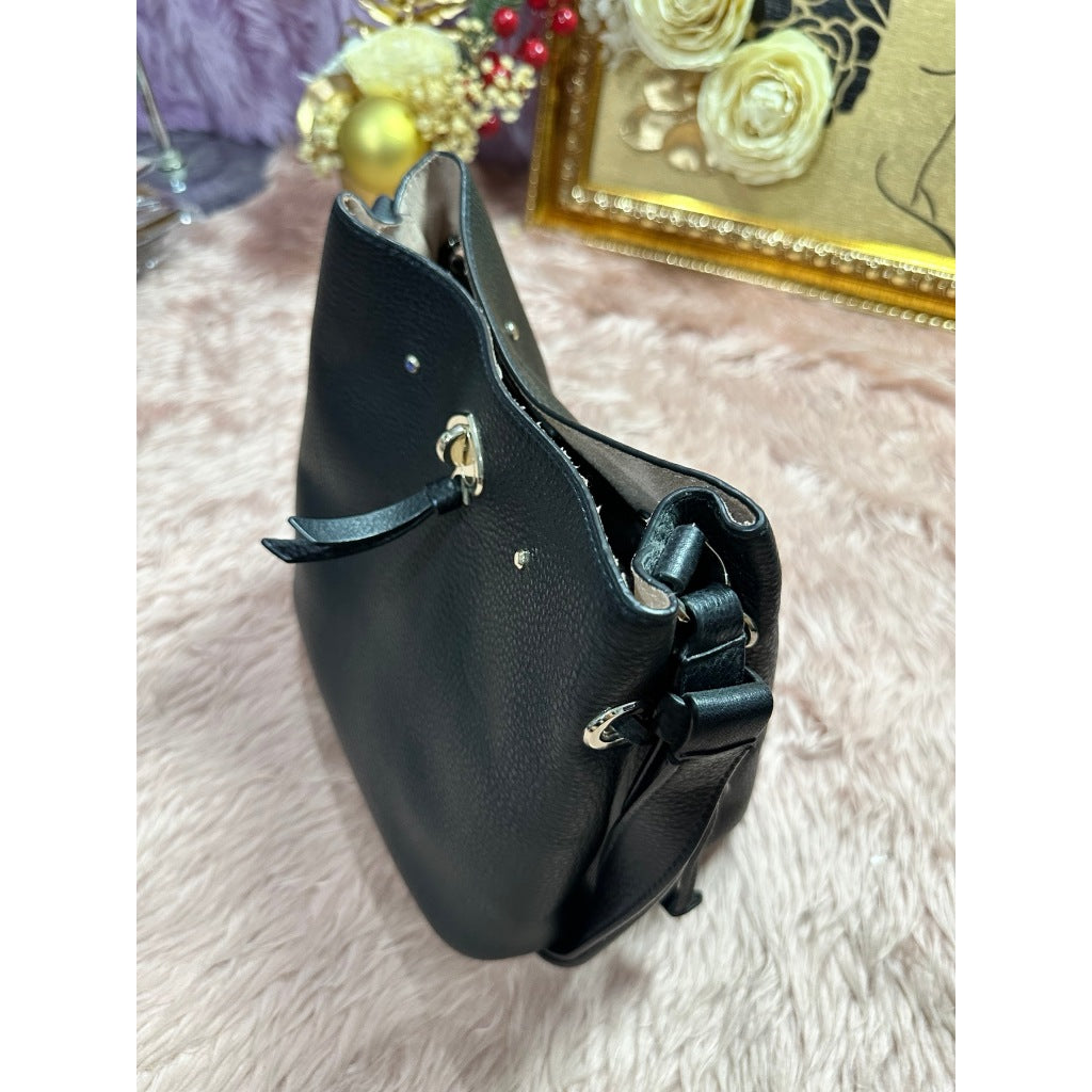 ORIG Preloved KS Marti Small Bucket Bag Black