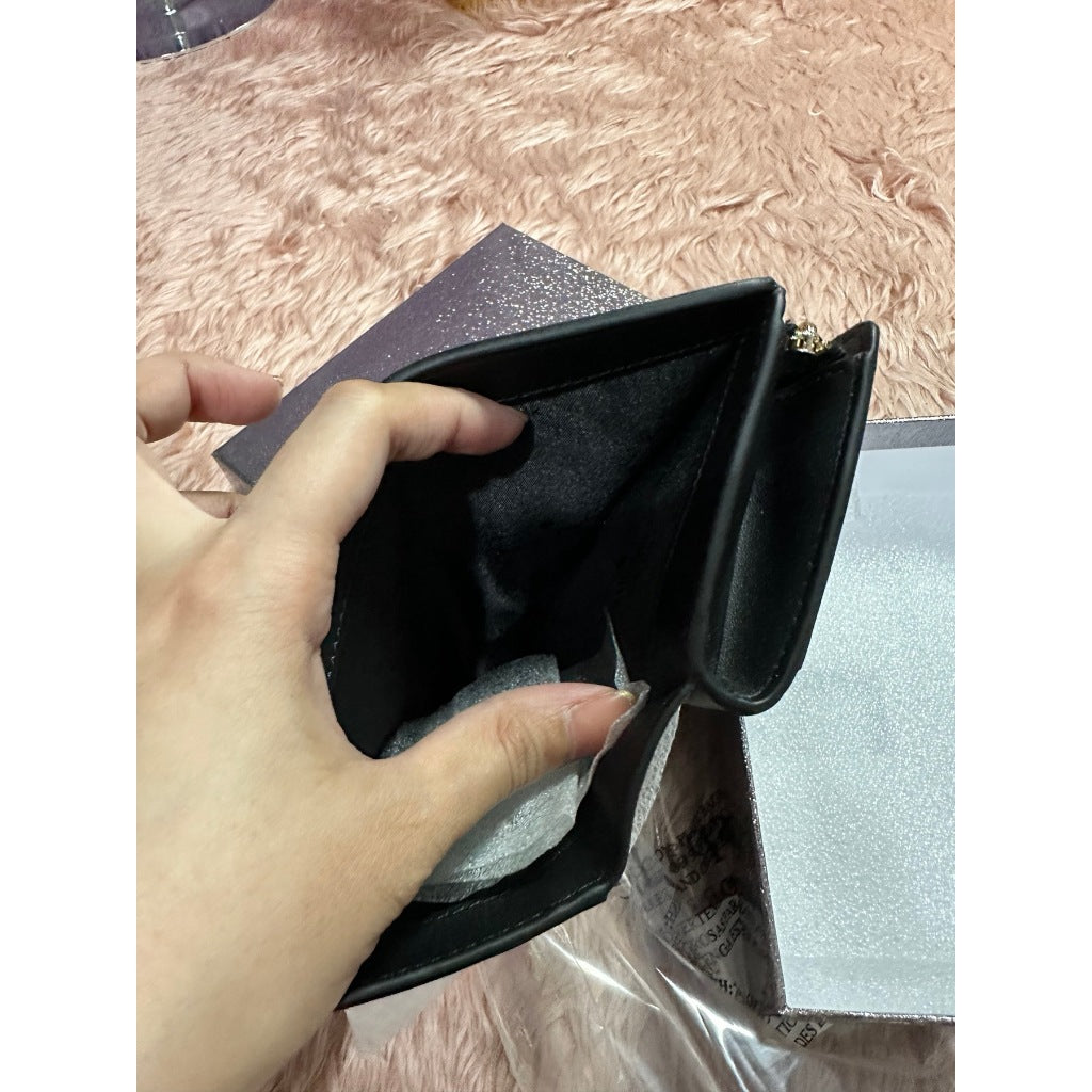 ORIG & IMPORTED KS Kenzie Boxed Medium Compact Wallet Black
