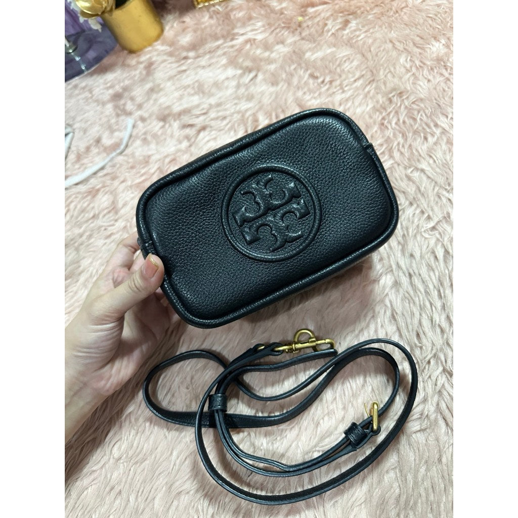 ORIG & IMPORTED Preloved TB Perry Bombe Mini Bag Black