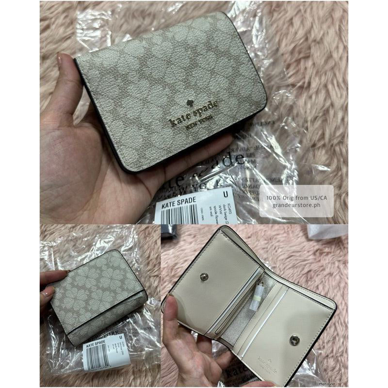 ORIG & IMPORTED KS Lena Small Bifold Wallet in Black Brown Pink Green Red