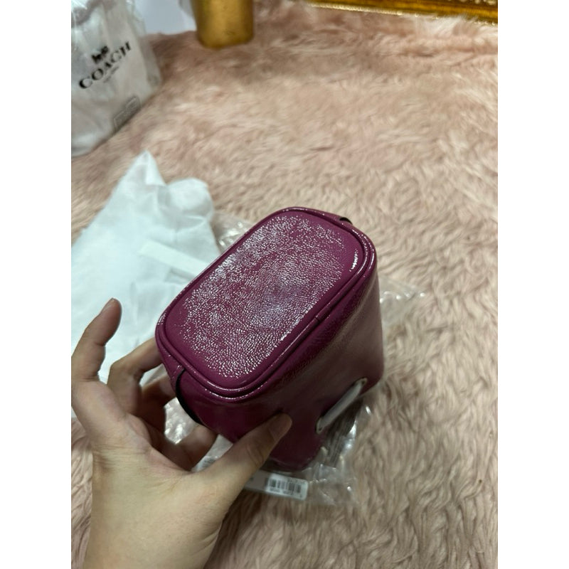 ORIG & IMPORTED CCH Drawstring Wristlet Red Pink Wallet