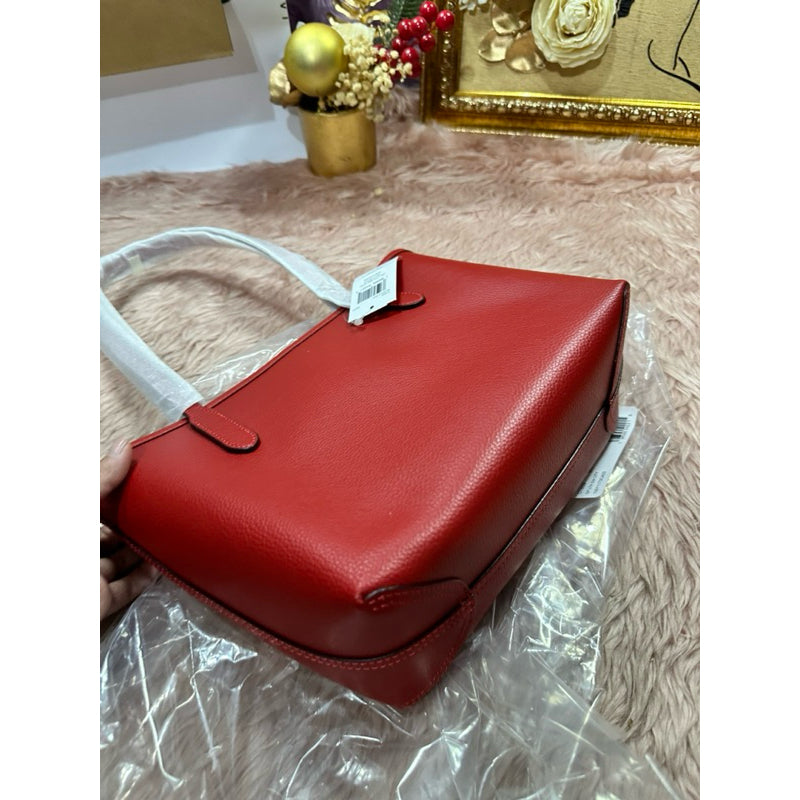 ORIG & IMPORTED CCH Small City Tote Bag Red & Brown