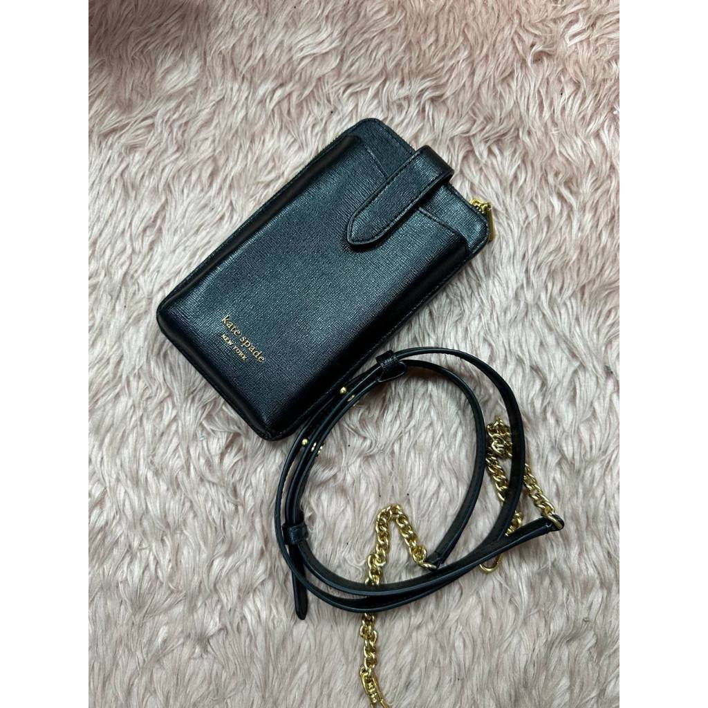 ORIG & IMPORTED Preloved KS Retail Morgan NS Crossbody Phone Mini Bag Black