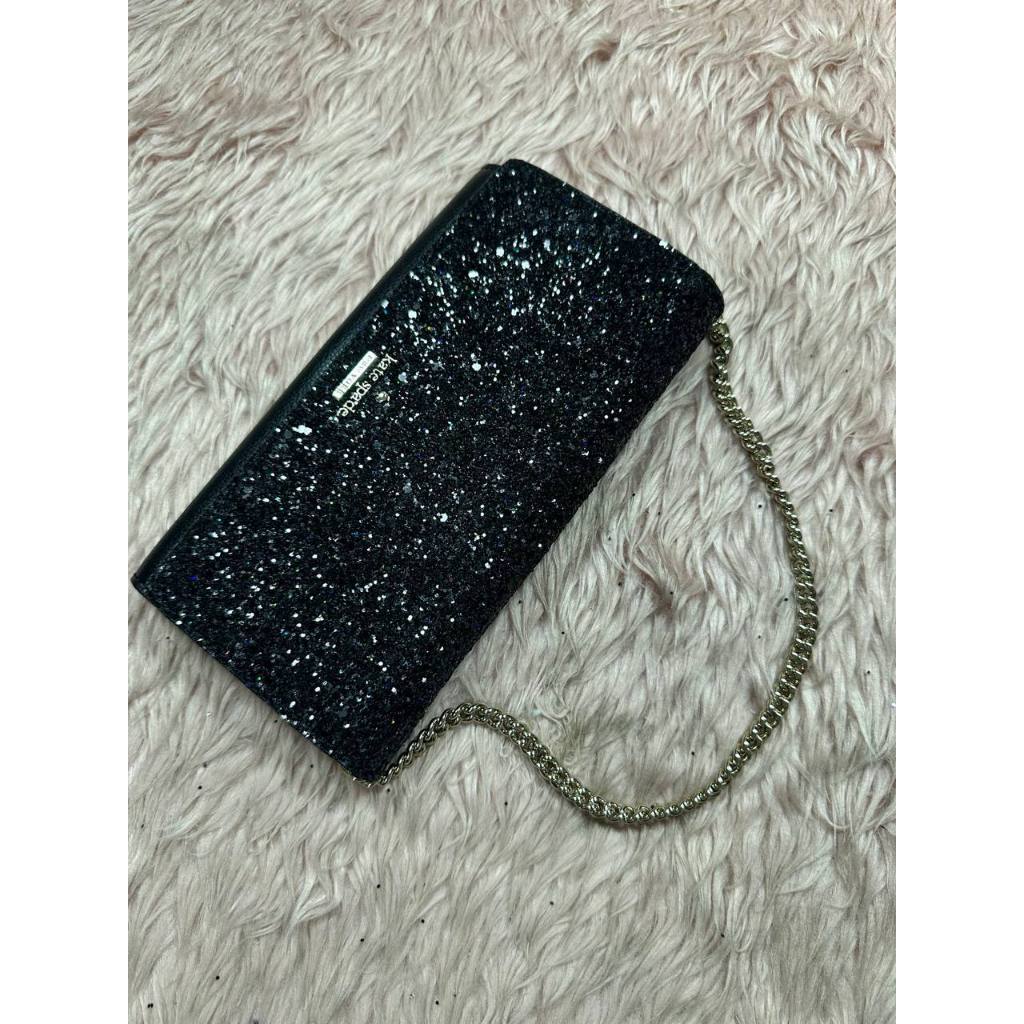 ORIG & IMPORTED Preloved KS Laurel Way Glitter Kilikili Wallet/Clutch