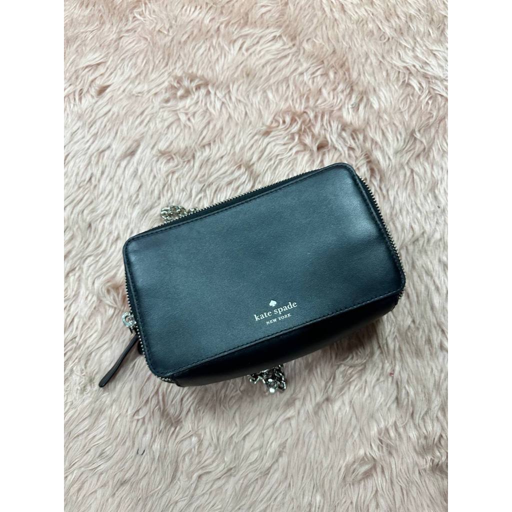 ORIG & IMPORTED Preloved KS Penguin Frosty Chain Double Zip Crossbody Small Bag
