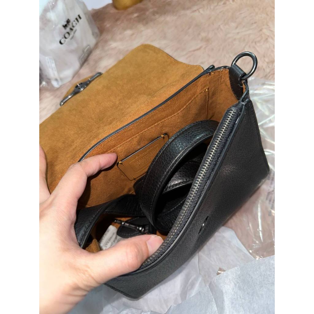 ORIG & IMPORTED CCH Morgan Top Handle Satchel Bag Black