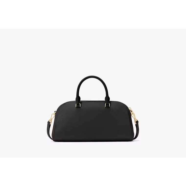 ORIG & IMPORTED KS Phoebe East West Satchel Medium Black Bag
