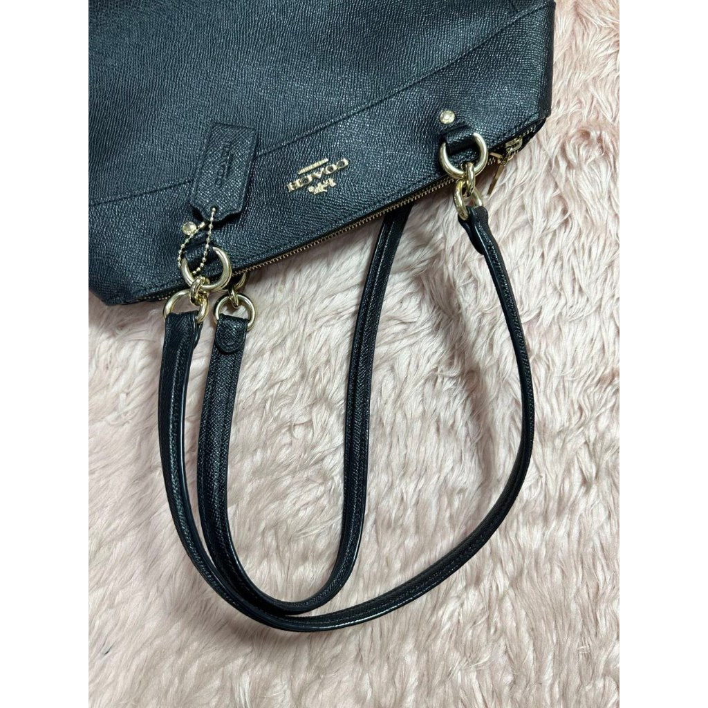 ORIG Preloved CCH Crossgrain Large Brooke Carryall Black Bag