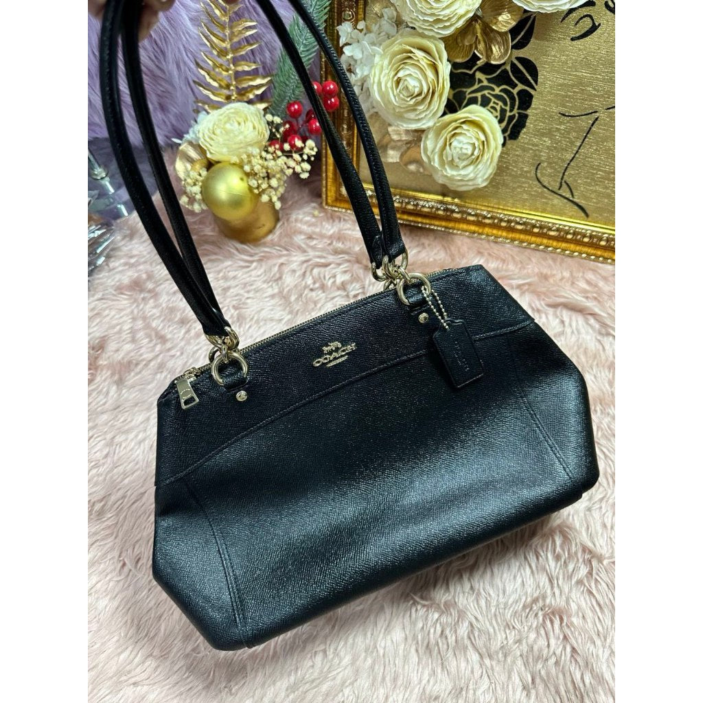 ORIG Preloved CCH Crossgrain Large Brooke Carryall Black Bag