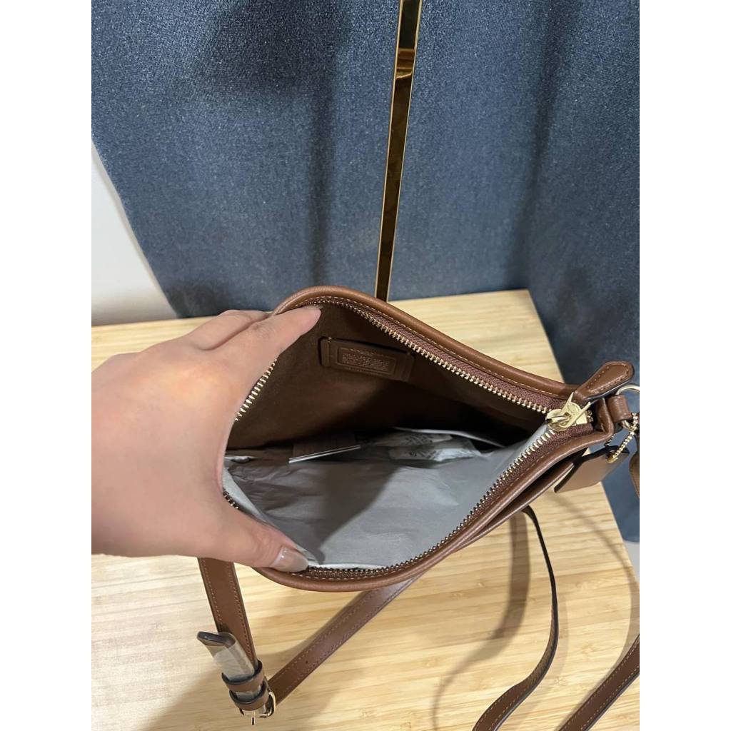 ORIG & IMPORTED CCH File Crossbody In Signature Canvas Brown Khaki Bag