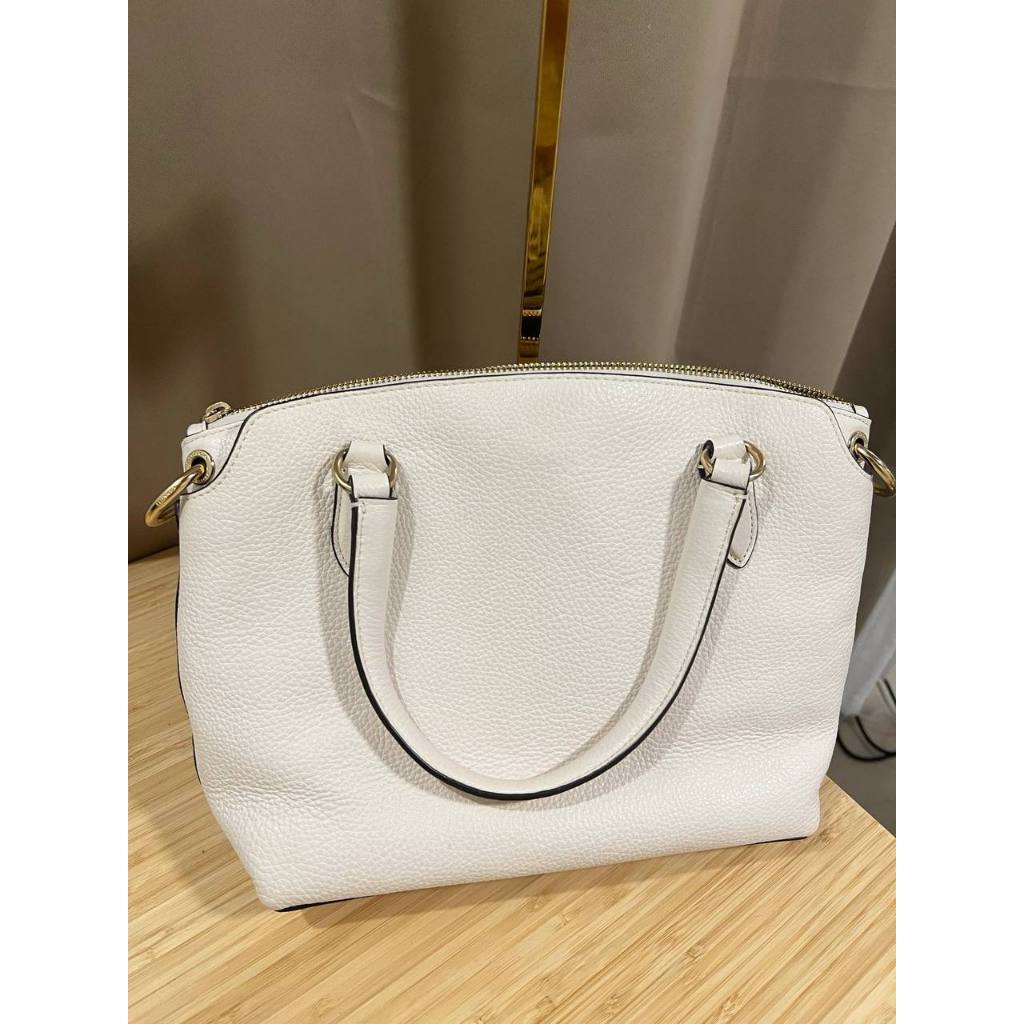 ORIG Preloved CCH Remi Satchel White Bag