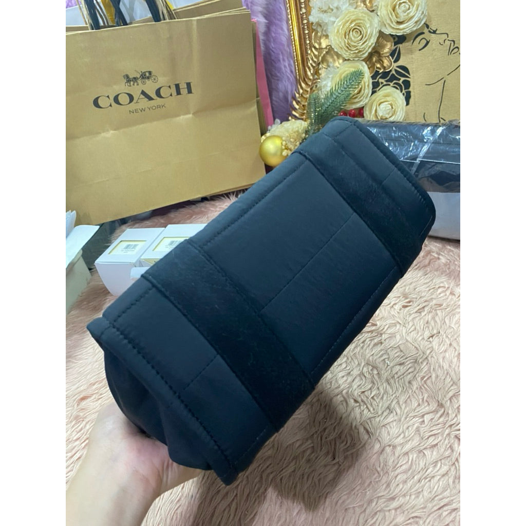 ORIG & IMPORTED LuluLemon Boxy Mini Tote Bag 4.5L Black Nylon