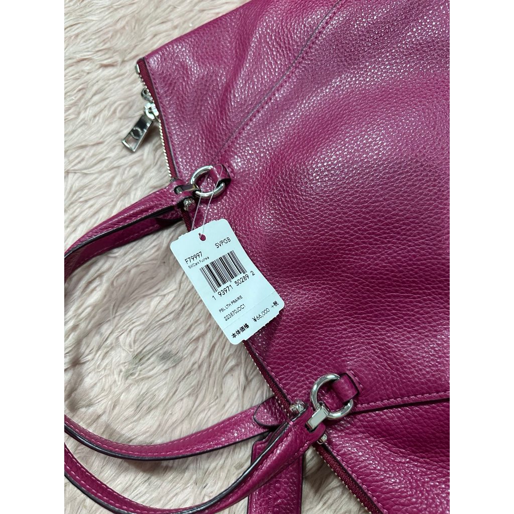 ORIG & IMPORTED CCH Prairie Satchel Bag in Fuschia Pink