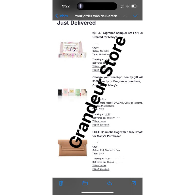 ORIG & IMPORTED 23-Pc. Fragrance Sampler Decant Perfume Set For Women