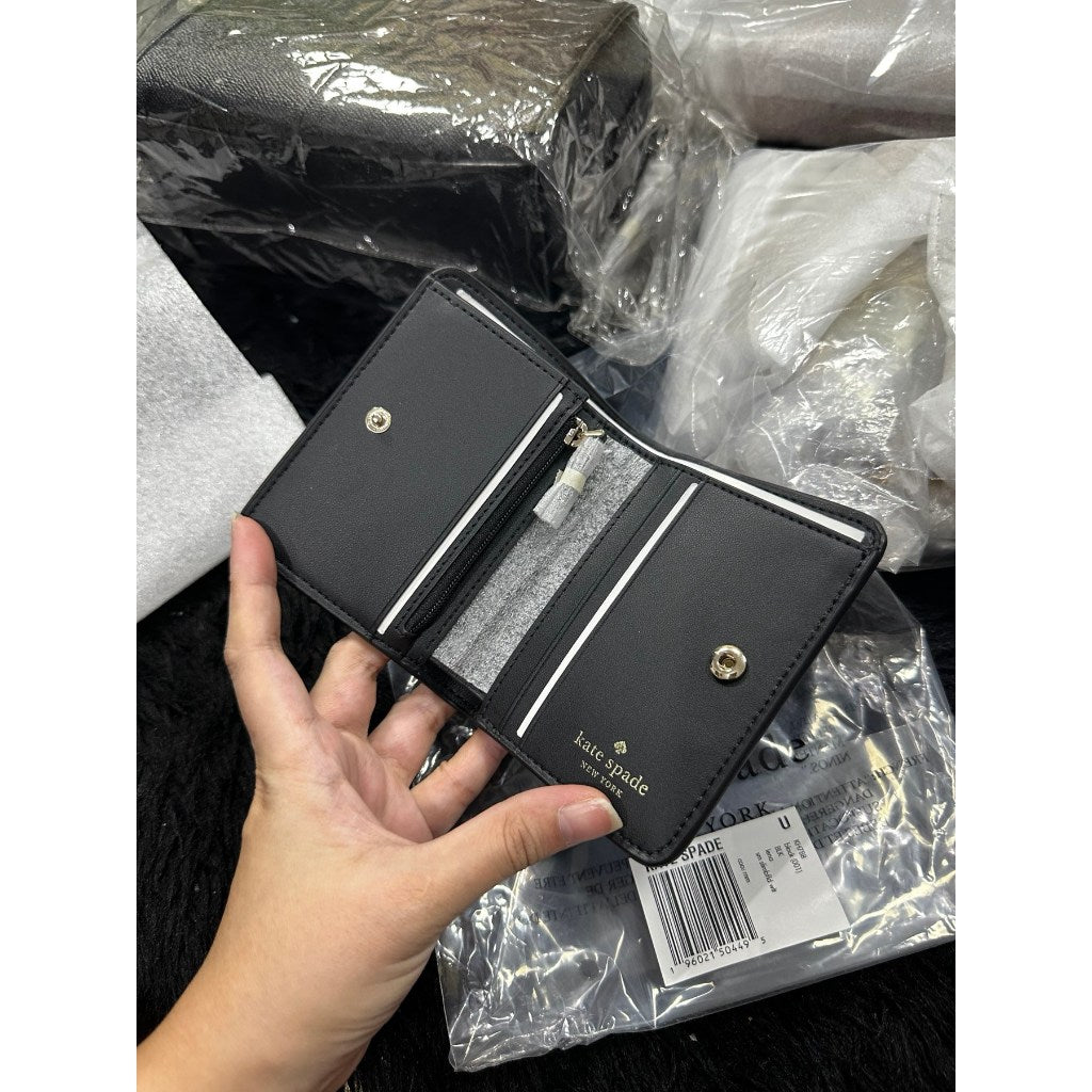 ORIG & IMPORTED KS Lena Small Bifold Wallet in Black Brown Pink Green Red