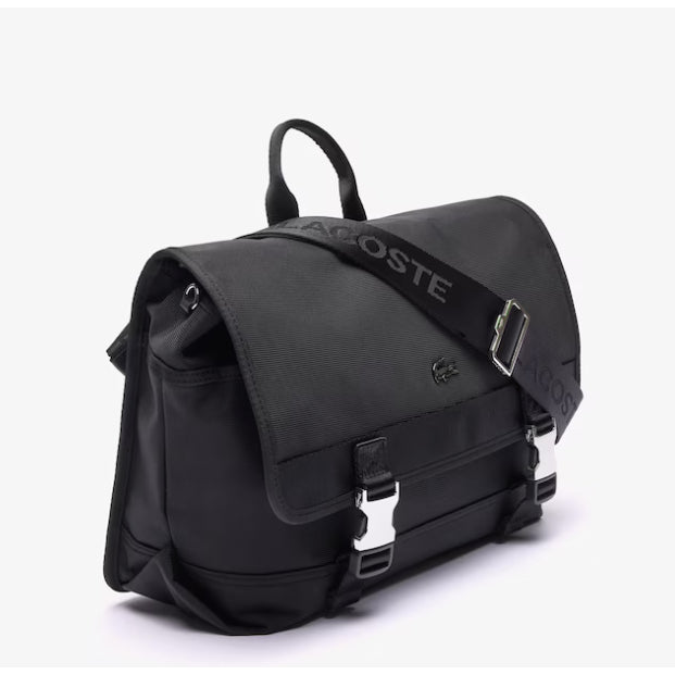 ORIG & IMPORTED LCT Men's Kome Messenger Laptop Bag Black large