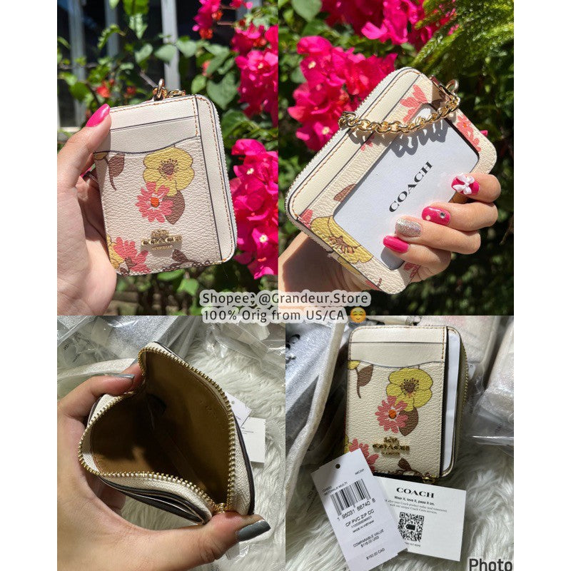 ORIG/IMPORTED ❤️ CCH ZIP CARD CASE WALLET COIN PURSE