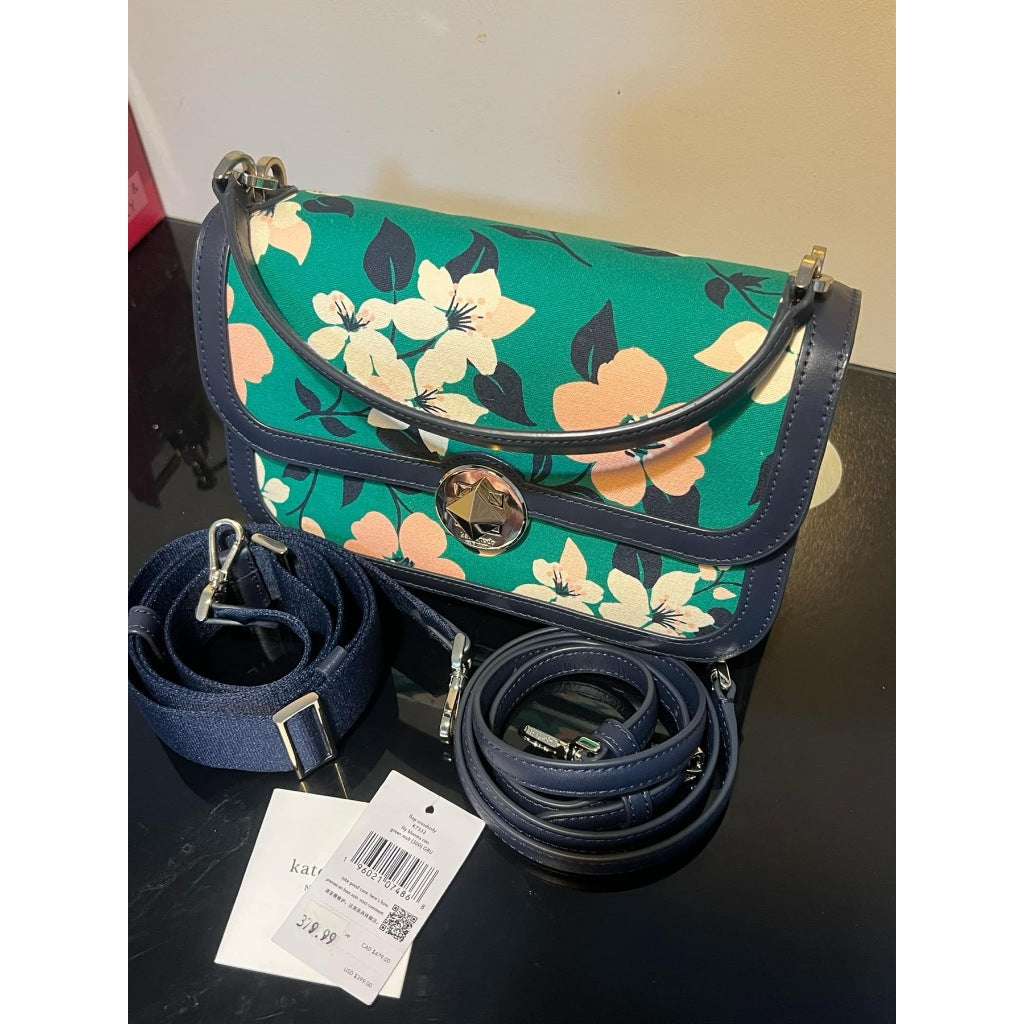 ORIG PRELOVED  KS Audrey Flap Crossbody Small Green Bag