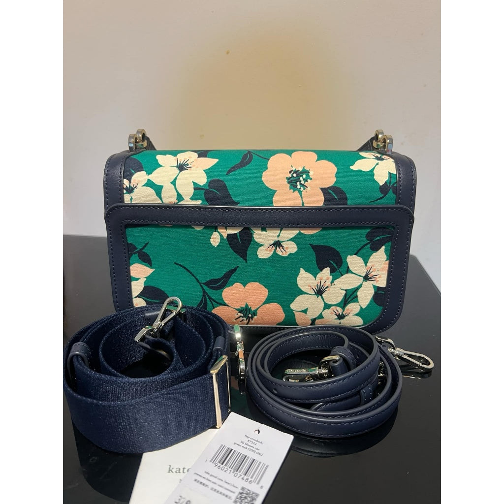 ORIG PRELOVED  KS Audrey Flap Crossbody Small Green Bag
