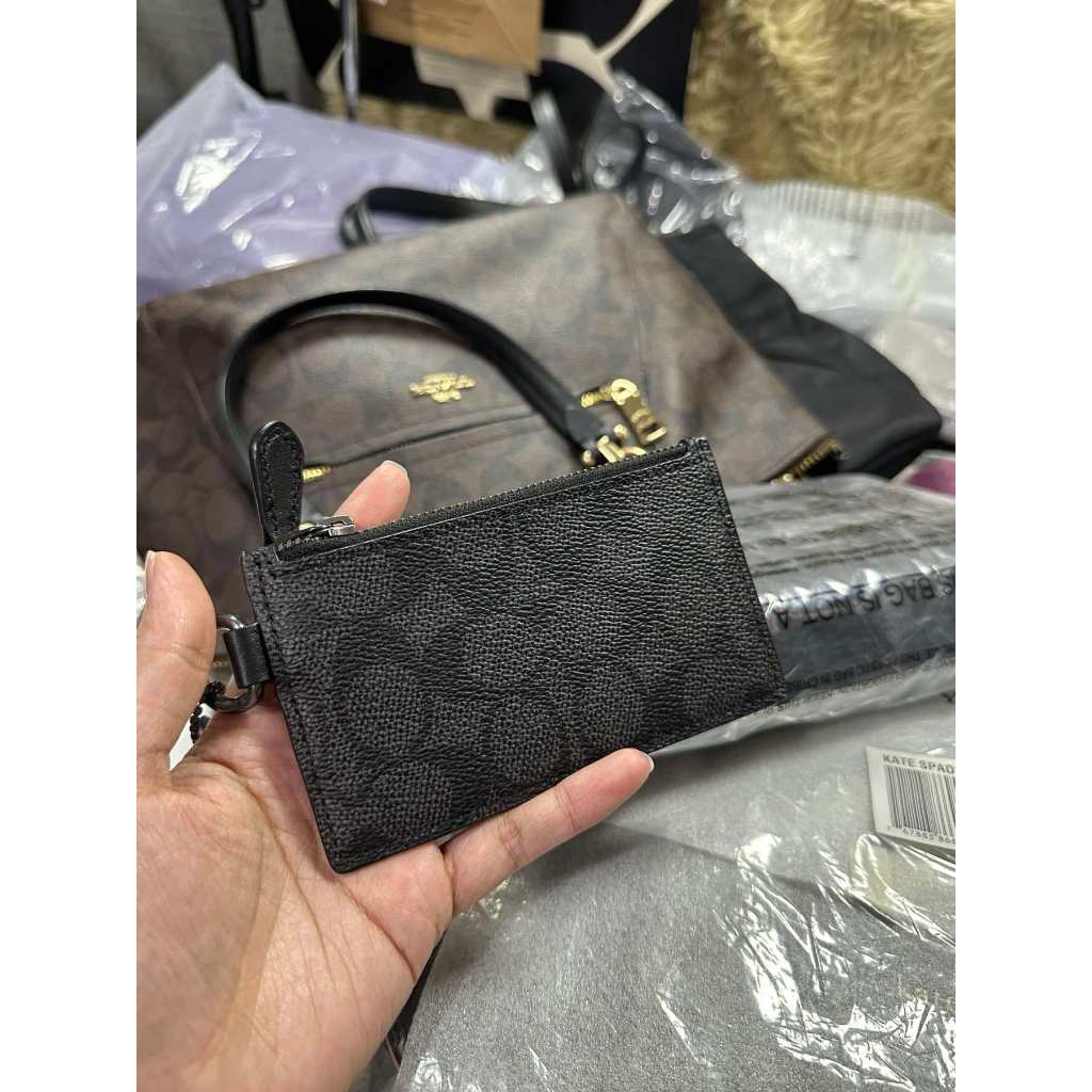 ORIG & IMPORTED CCH Detachable Black Wallet Keychain Charm