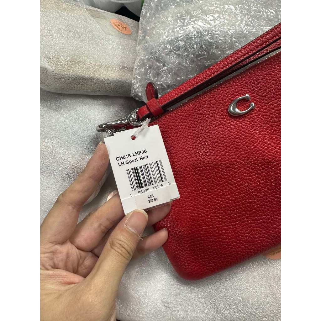 ORIG & IMPORTED CCH Medium Red Wristlet