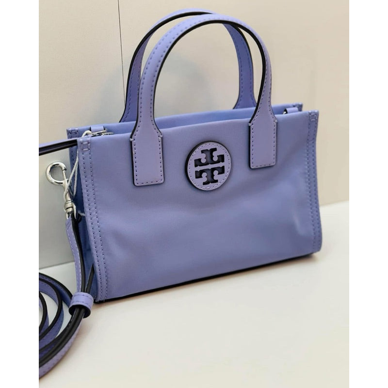 ORIG & IMPORTED TB Ella Nylon Mini Tote Bag PINK BLACK BLUE PURE