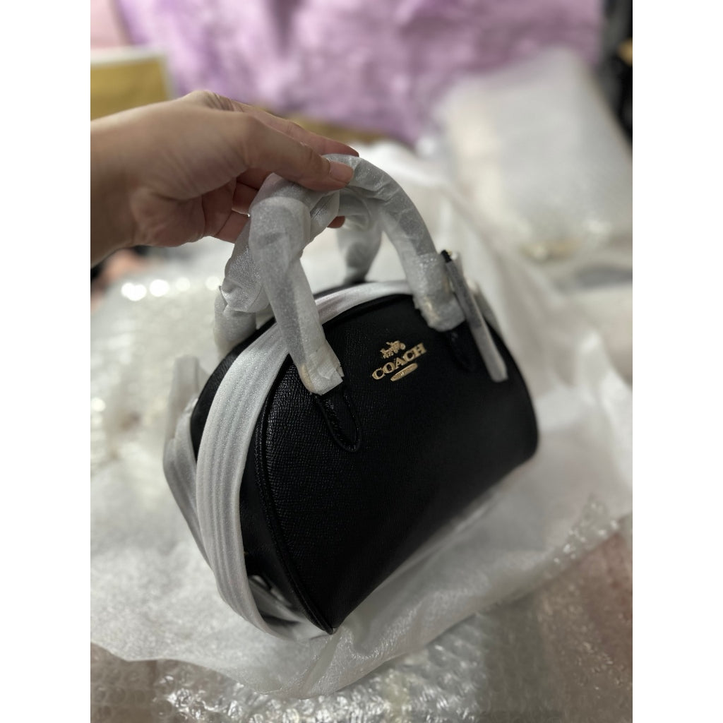 ORIG & IMPORTED CCH Sydney Satchel Top Handle Black Bag