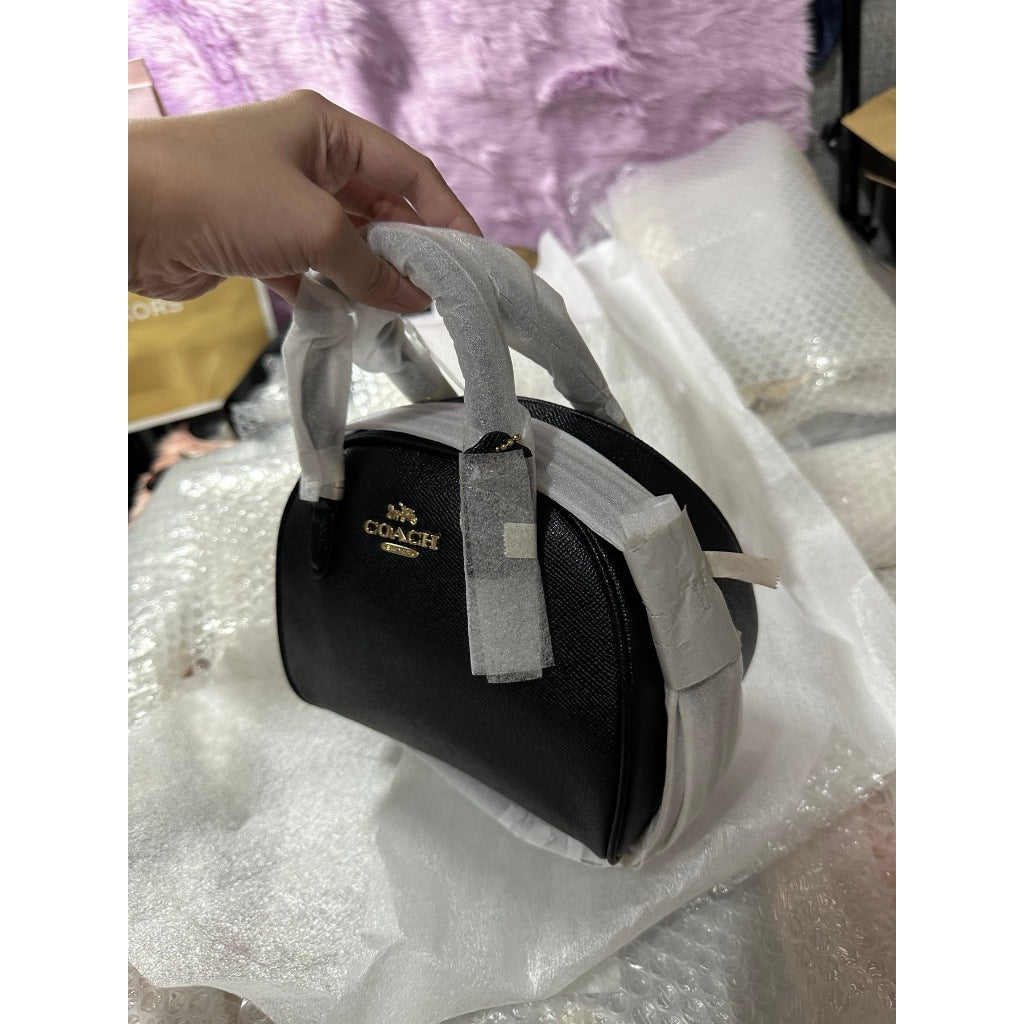 ORIG & IMPORTED CCH Sydney Satchel Top Handle Black Bag