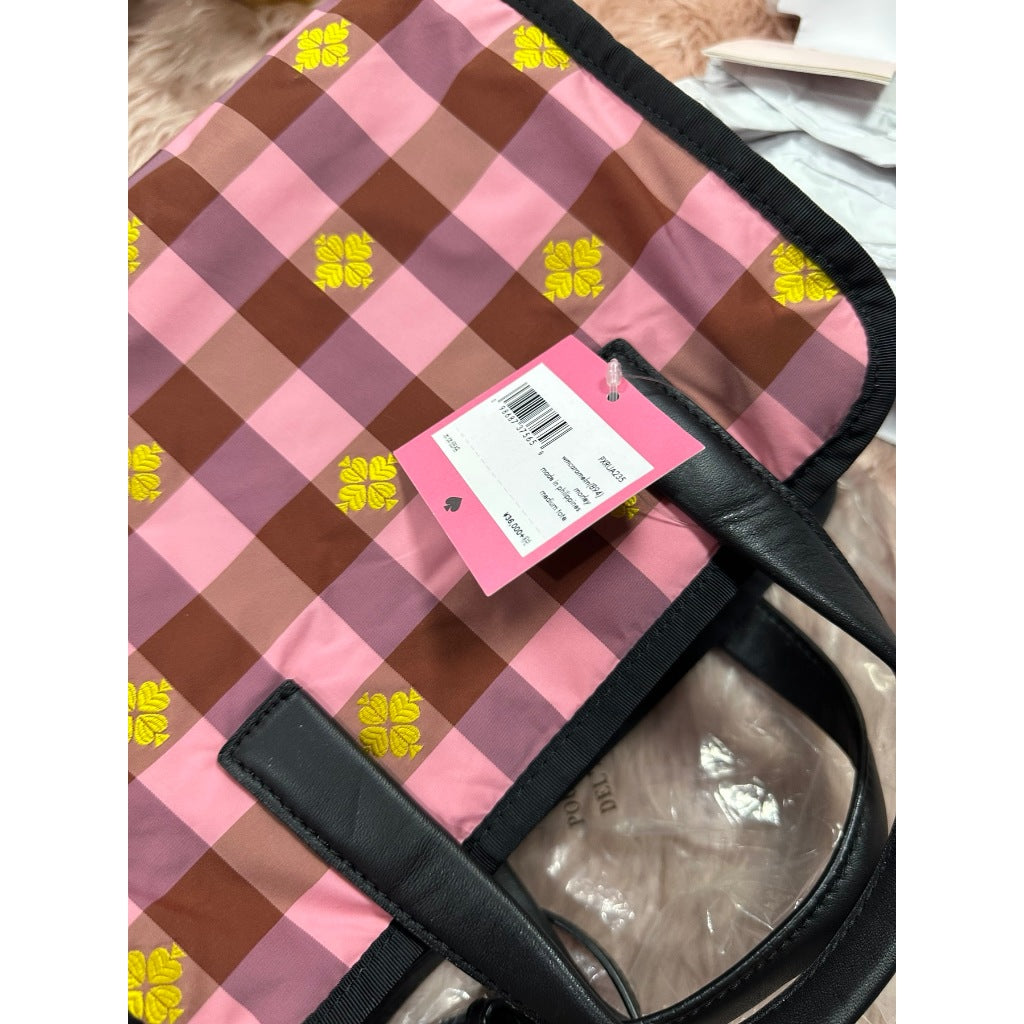 ORIG & IMPORTED KS Morley Medium Tote Nylon Retail Pink Bag