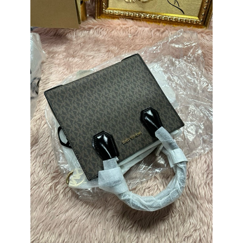 SALE! ORIG & IMPORTED MK Mercer Medium Messenger in Signature Brown/Black Bag