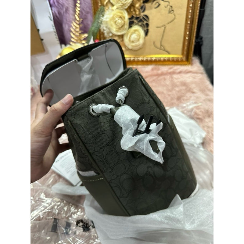 ORIG & IMPORTED CCH Racer Pack In Signature Jacquard Green Body Bag