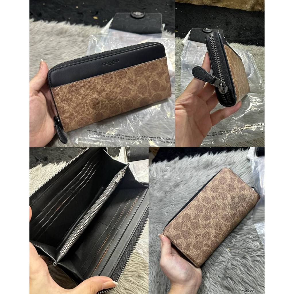 ORIG & IMPORTED CCH Long Zip Around Accordion Continental Women / Men Wallet