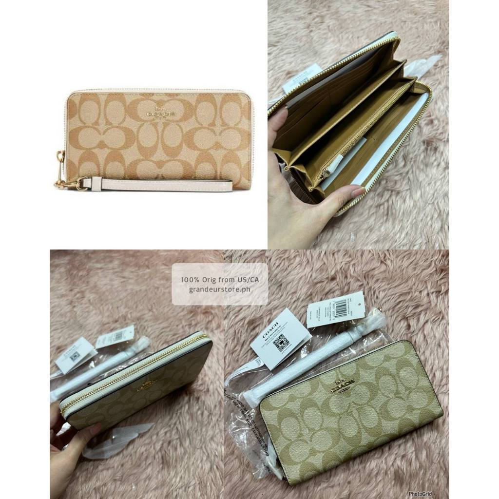 ORIG & IMPORTED CCH Long Zip Around Accordion Continental Women / Men Wallet