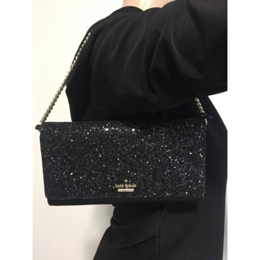 ORIG & IMPORTED Preloved KS Laurel Way Glitter Kilikili Wallet/Clutch