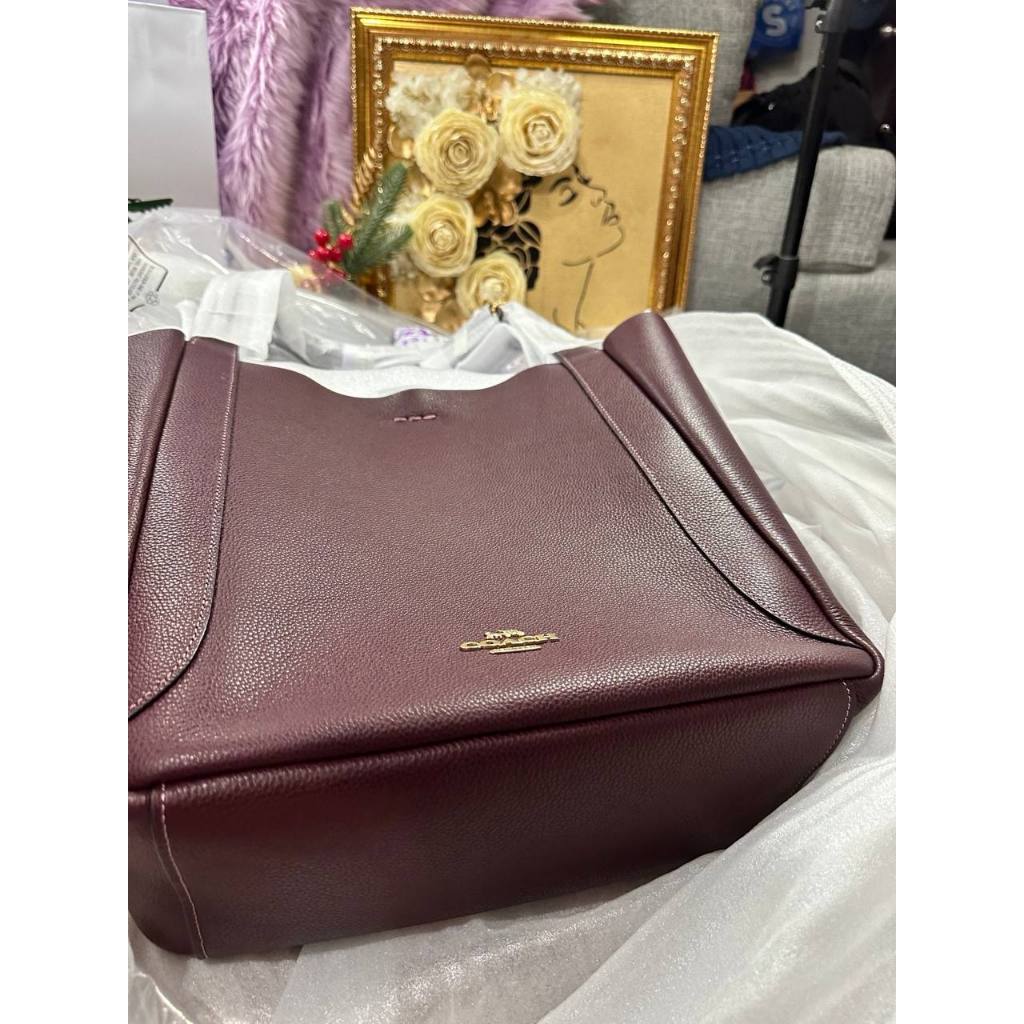 ORIG & IMPORTED CCH Large Hadley Tote Bag Merlot Maroon Red