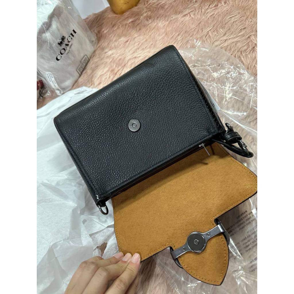 ORIG & IMPORTED CCH Morgan Top Handle Satchel Bag Black
